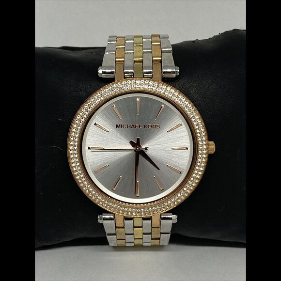 Michael Kors Darci MK3203 Women's Stainless Steel Analog Dial Quartz Watch VK217 - Picture 3 of 12